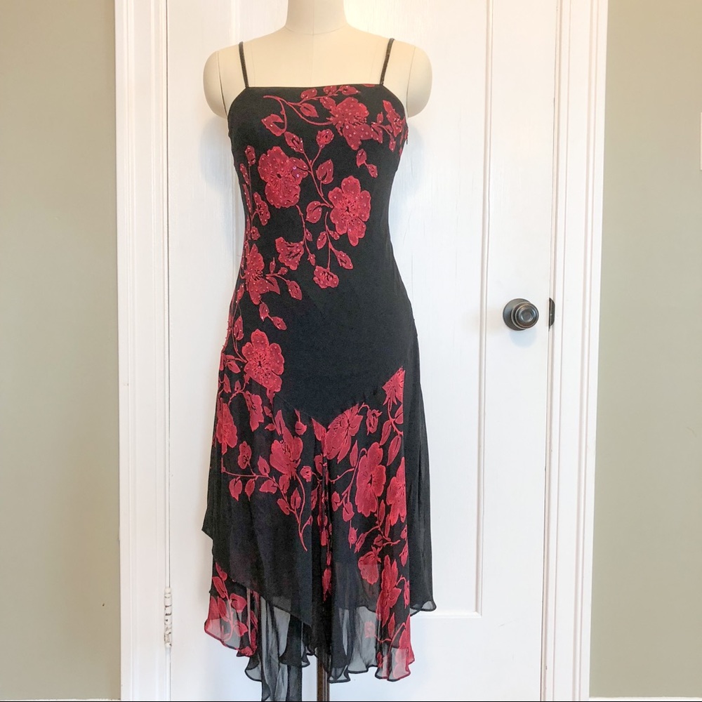 Eva Blue Petite Dress